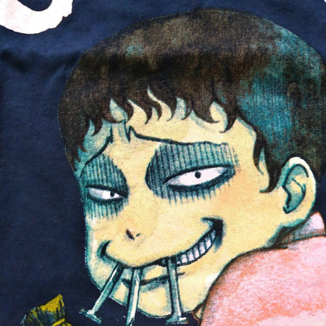 Junji Ito Collection 長袖カットソー Lサイズ USA古着 JUNJI ITO UZUMAKI 伊藤潤二 ロンT 長袖 Tシャツ - メルカリ